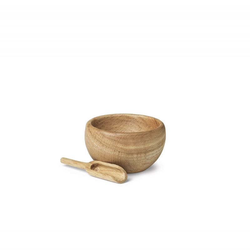 Salière avec cuillère Chêne Kay Bojesen OFFRE SPECIALE